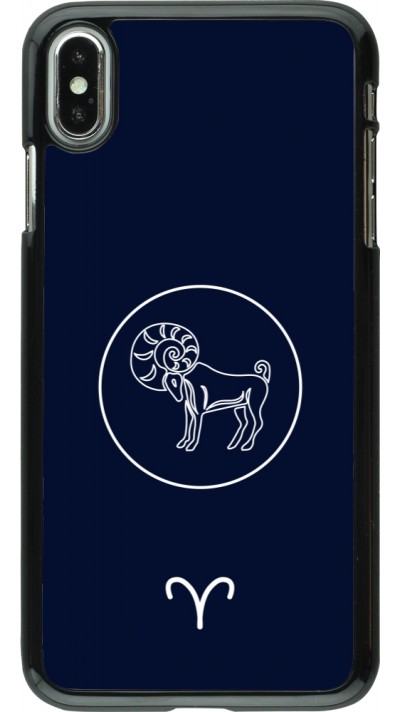 iPhone Xs Max Case Hülle - Astrologie Widder