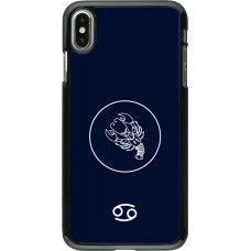 iPhone Xs Max Case Hülle - Astrologie Krebs
