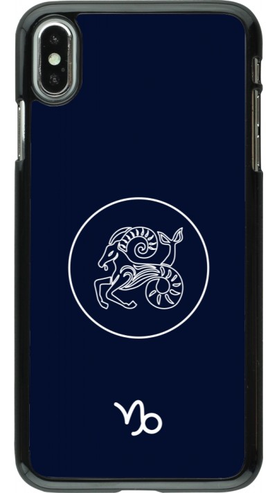 iPhone Xs Max Case Hülle - Astrologie Steinbock