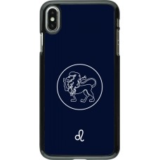 iPhone Xs Max Case Hülle - Astrologie Löwe