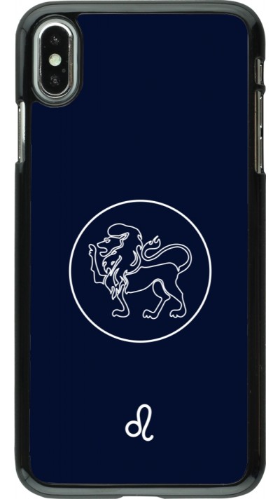 iPhone Xs Max Case Hülle - Astrologie Löwe