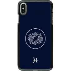 iPhone Xs Max Case Hülle - Astrologie Fische