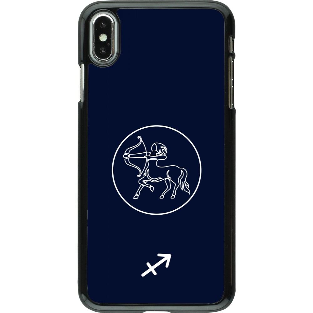 iPhone Xs Max Case Hülle - Astrologie Schütze