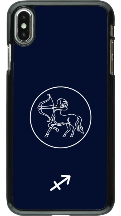 iPhone Xs Max Case Hülle - Astrologie Schütze