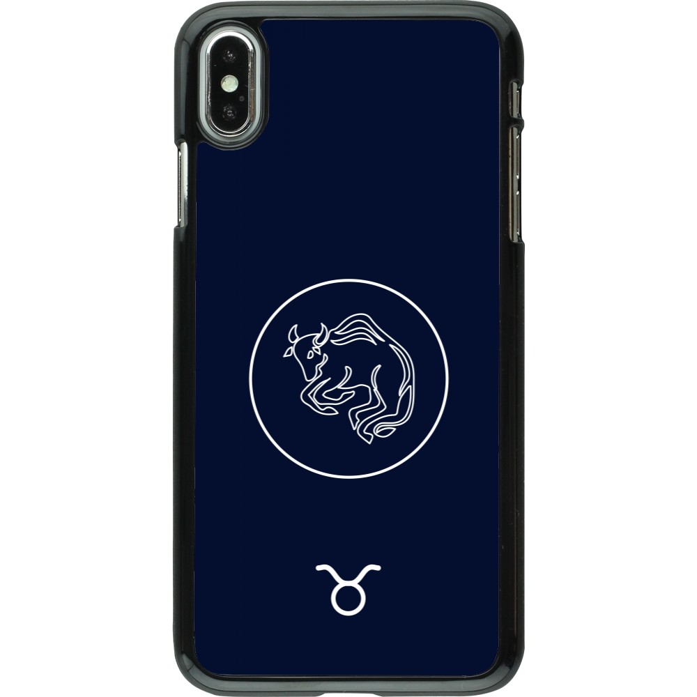 iPhone Xs Max Case Hülle - Astrologie Stier