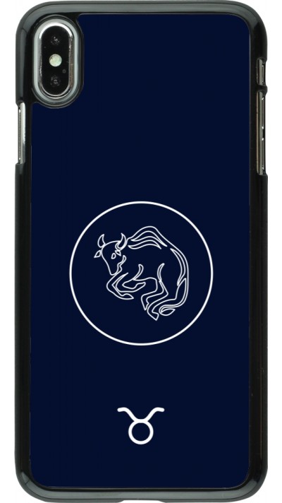 iPhone Xs Max Case Hülle - Astrologie Stier