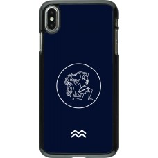 iPhone Xs Max Case Hülle - Astrologie Wassermann