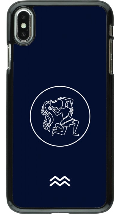 iPhone Xs Max Case Hülle - Astrologie Wassermann