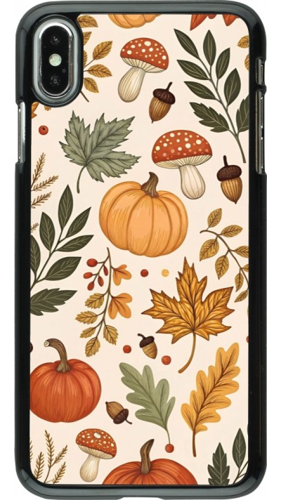 iPhone Xs Max Case Hülle - Autumn 25 Autumn pattern