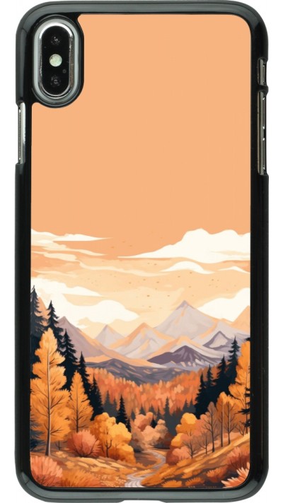 iPhone Xs Max Case Hülle - Autumn 25 Mountains