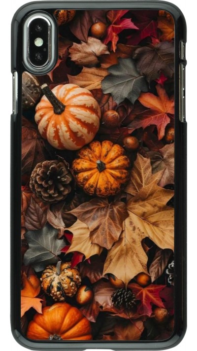 iPhone Xs Max Case Hülle - Autumn 25 Pumpkin