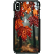iPhone Xs Max Case Hülle - Autumn 25 Rain