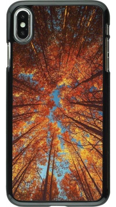 iPhone Xs Max Case Hülle - Autumn 25 Trees