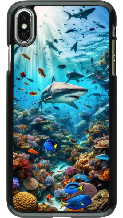 iPhone Xs Max Case Hülle - Bora Bora Meer und Wunder