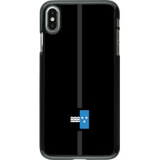 iPhone Xs Max Case Hülle - Kanton AG schwarz