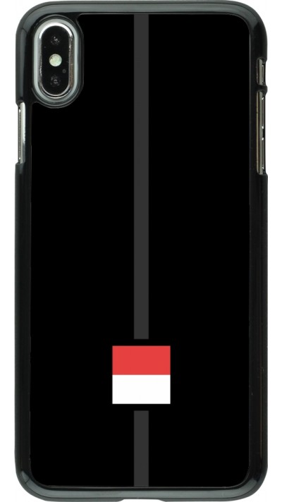 iPhone Xs Max Case Hülle - Kanton SO schwarz