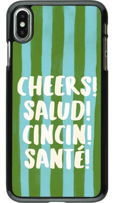 iPhone Xs Max Case Hülle - Cheers 2026