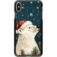 iPhone Xs Max Case Hülle - Christmas 25 Bear