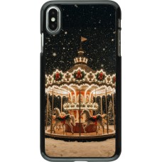 iPhone Xs Max Case Hülle - Christmas 25 Carousel