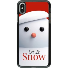 iPhone Xs Max Case Hülle - Christmas 25 Xmas Snowman