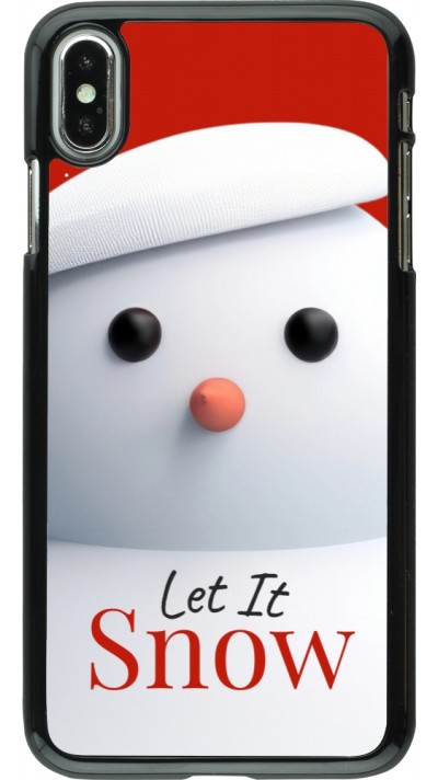 iPhone Xs Max Case Hülle - Christmas 25 Xmas Snowman