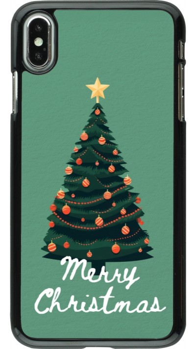iPhone Xs Max Case Hülle - Christmas 25 Xmas Tree