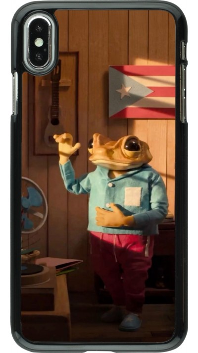 iPhone Xs Max Case Hülle - Dancing frog DTMF