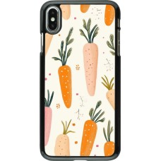 iPhone Xs Max Case Hülle - Easter 2026 Illustration carrots