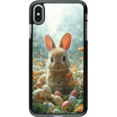 iPhone Xs Max Case Hülle - Easter 2026 Rabbit in the garden