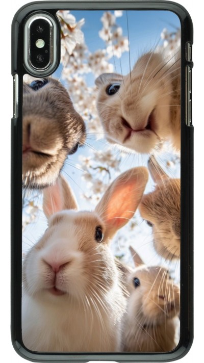 iPhone Xs Max Case Hülle - Easter 2026 Rabbits