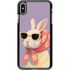 iPhone Xs Max Case Hülle - Easter 2026 Rabbit with scarf