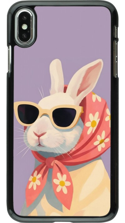 iPhone Xs Max Case Hülle - Easter 2026 Rabbit with scarf