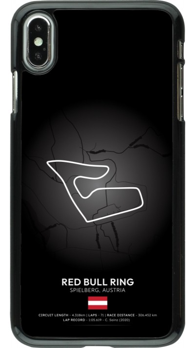 iPhone Xs Max Case Hülle - F1 Track 2025 Austria