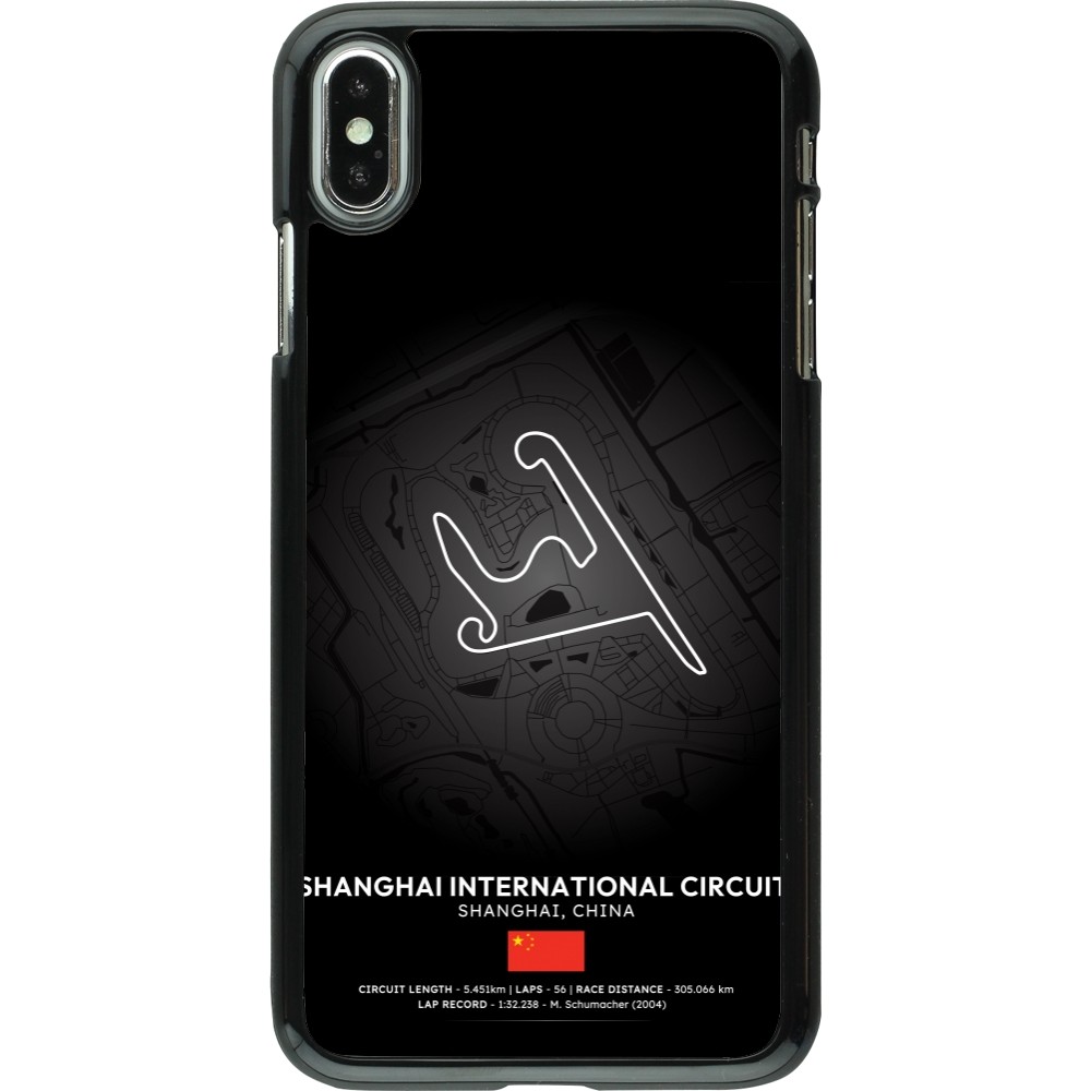 iPhone Xs Max Case Hülle - F1 Track 2025 China