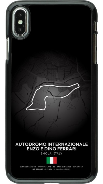 iPhone Xs Max Case Hülle - F1 Track 2025 Emilia-Rogmana