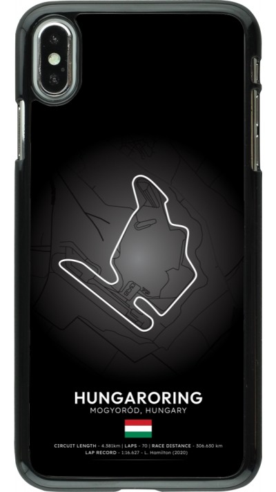 iPhone Xs Max Case Hülle - F1 Track 2025 Hungary