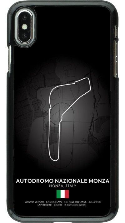 iPhone Xs Max Case Hülle - F1 Track 2025 Italy