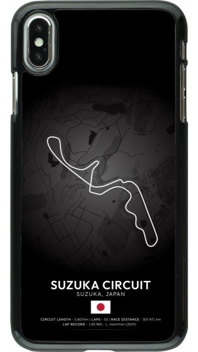 iPhone Xs Max Case Hülle - F1 Track 2025 Japan