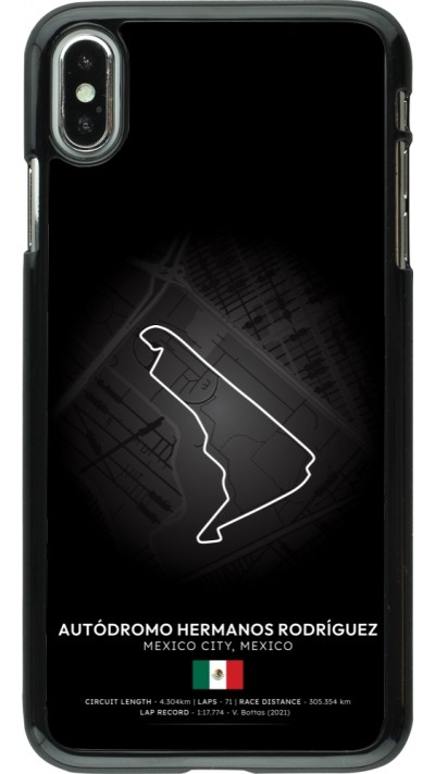 iPhone Xs Max Case Hülle - F1 Track 2025 Mexico