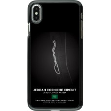iPhone Xs Max Case Hülle - F1 Track 2025 Saudi Arabia