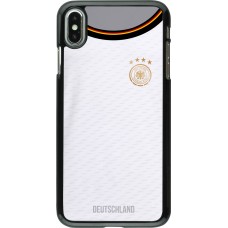 iPhone Xs Max Case Hülle - Deutschland 2022 personalisierbares Fußballtrikot