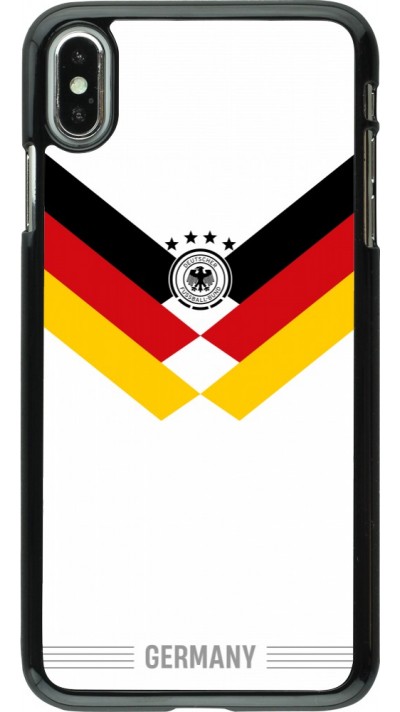 iPhone Xs Max Case Hülle - Deutschland 2026 personalisierbares Fussballtrikot
