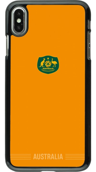 iPhone Xs Max Case Hülle - Australien 2026 personalisierbares Fussballtrikot