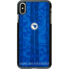 iPhone Xs Max Case Hülle - Bosnien und Herzegowina 2026 personalisierbares Fussballtrikot