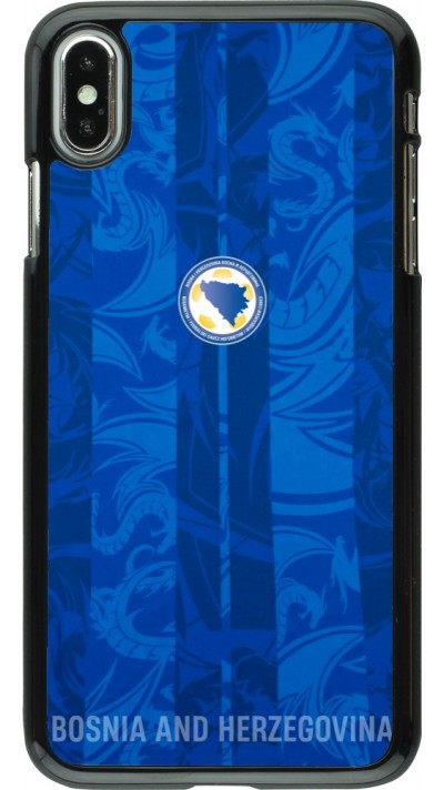 iPhone Xs Max Case Hülle - Bosnien und Herzegowina 2026 personalisierbares Fussballtrikot