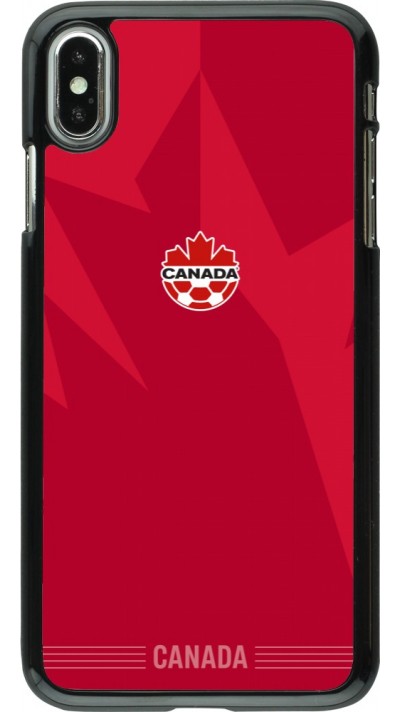 iPhone Xs Max Case Hülle - Kanada 2026 personalisierbares Fussballtrikot