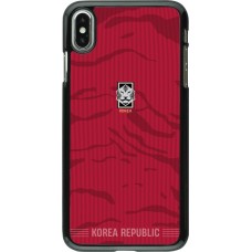 iPhone Xs Max Case Hülle - Südkorea 2026 personalisierbares Fussballtrikot