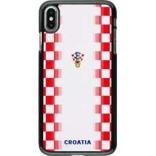 iPhone Xs Max Case Hülle - Kroatien 2026 personalisierbares Fussballtrikot