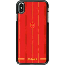 iPhone Xs Max Case Hülle - Spanien 2026 personalisierbares Fussballtrikot