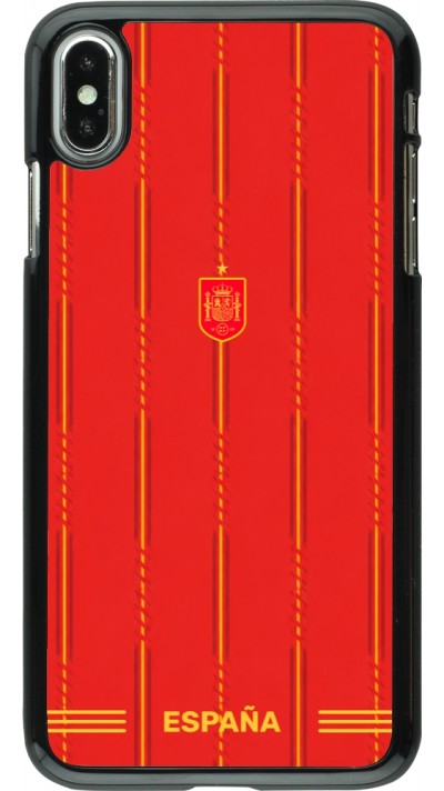 iPhone Xs Max Case Hülle - Spanien 2026 personalisierbares Fussballtrikot